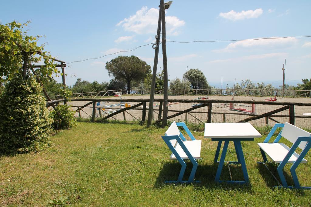 Agriturismo Piccolo Paradiso ปิอาโนดิซอร์เรนโต ภายนอก รูปภาพ